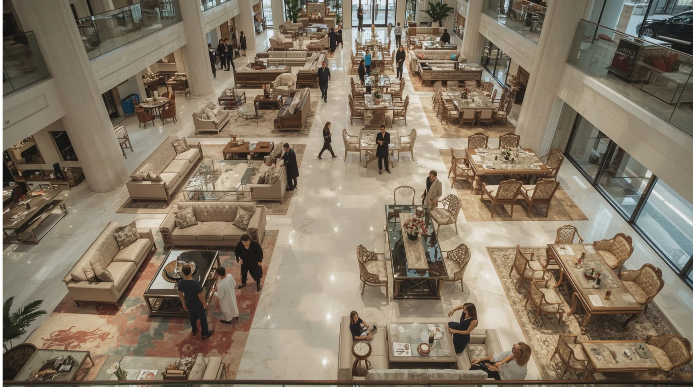 Best furniture stores in Lahore showroom display